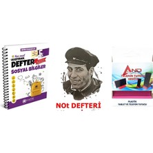 Çanta Yayınları 2024-2025 Müfredat 5.sınıf Yeni Nesil Alıştıran Sosyal Bilgiler  Defter Konu Anlatımlı Soru Bankası