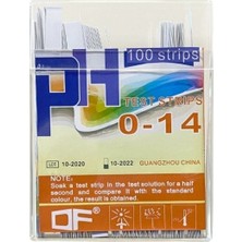 Allians Ph Ölçüm Kağıdı 0-14, Hassas ve Güvenilir Test Kartı