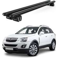 Today Auto Pençe Opel Antara Suv (2007-2016) Uyumlu Siyah Ara Atkı Port Bagaj Tavan Barı