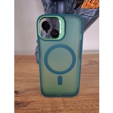 Epro iPhone 15 Standlı Kamera Lens Koruma Hediyeli Magsafe Şarj Özellikli Zırhlı Ultra Lüks Kılıf