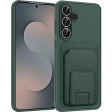 Vendas Samsung Galaxy S25 FE Kılıf Kartlıklı TPU Zore Bikart Kapak