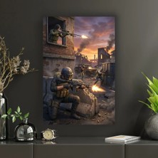 Pubg | Gaming | Oyun | Game Temalı Dekoratif Cam Tablo