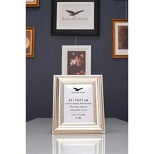 Raven Art Studio Madame A5-15X21CM Platin Resim Fotoğraf Belge Poster Evrak Çerçevesi Korumalı Kırılmaz Pleksi Cam