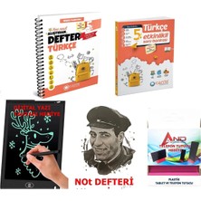 Çanta Yayınları 2024-2025 Müfredat 5.sınıf Türkçe Alıştıran Defter + Etkinlik Soru Bankası Seti