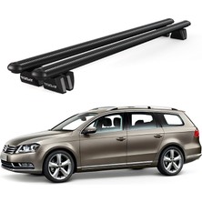 Today Auto Pençe Volkswagen Passat B7 Sw (2010-2015) Uyumlu Siyah Ara Atkı Port Bagaj Tavan Barı