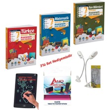 Çanta Yayınları 7 Sınıf 2024-2025 Müfredat Türkçe Matematik Fen Etkinlikli Yeni Nesil Soru Set