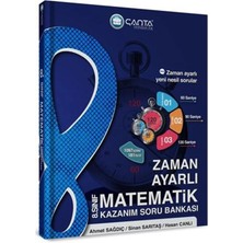 Çanta Yayınları 8.sınıf Matematik Zaman Ayarlı Kazanım Soru Bankası 2024