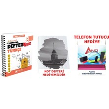 Çanta Yayınları 2024-2025 Müfredat 8.sınıf Türkçe Konu Anlatımlı Yeni Nesil Kazandıran Defter