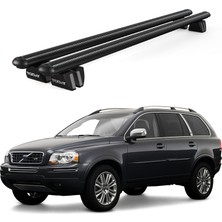 Today Auto Pençe Volvo XC90 (2002-2015) Uyumlu Siyah Ara Atkı Port Bagaj Tavan Barı