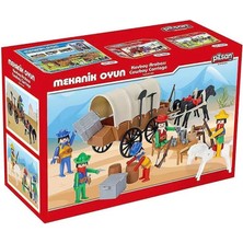 NW NessiWorld 04 003 Nessiworld Mekanik Seri 3 Kovboy Arabası -Nessiworld Oyuncak