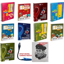 Çanta Yayınları 8 Sınıf Türkçe Matematik Fen Defter+ Zaman Ayarlı  Serisi + Etkinlikli Yeni Nesil Soru Supermega Set