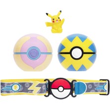 Jazwares Pokemon Clip ‘n’ Go Poke Ball Kemer Seti - Gri Kemer