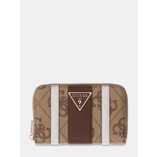 Guess Laurel Iı Orta Boy Fermuarlı Kadın Kahverengi Cüzdan SWSS7459140-LGW