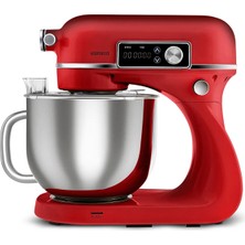 Karaca Maestro Artisan Hamur Yoğurma Makinesi Ultra Sessiz 6 Litre Kırmızı