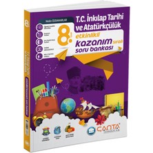 8.sınıf Inkilap Tarihi ve Atatürkçülük Etkinlikli Soru Bankası-Çanta Yayınları