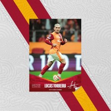 Mythos Cards Galatasaray x Juventus - Lucas Torreira Imzalı Statik Poster
