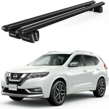 Today Auto Pençe Nissan X-Trail (2014-2022) Uyumlu Siyah Ara Atkı Port Bagaj Tavan Barı
