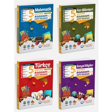 Çanta Yayınları 5. Sınıf Kazanım Soru Bankası 4’lü Set( Türkçe, Sosyal, Matematik, Fen)