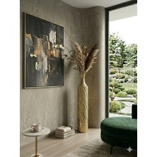 Inart Metal Antik Vazo Altın 15X89 cm
