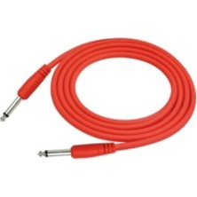 Enstrüman Kablosu - Kirlin Enstrüman Jack Kablosu - 3 Metre - Kırmızı
