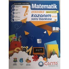 Çanta Yayınları 7.sınıf Matematik Etkinlikli Soru Bankası 2024