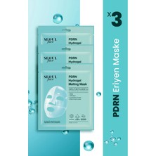 Dermal Pdrn Hydrojel Eriyen Maske Nemlendirici Eriyen Kore Maskesi Onarıcı Şeffaf Jel Maske 34 gr 3 Adet