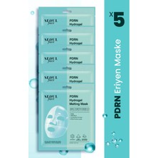 Dermal Pdrn Hydrojel Eriyen Maske Nemlendirici Eriyen Kore Maskesi Onarıcı Şeffaf Jel Maske 34 gr 5 Adet