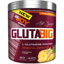 Bigjoy Glutabıg 420 Gr L-Glutamine Ananas Aromasıyla Kas Kütlesi Kazanımını Destekler