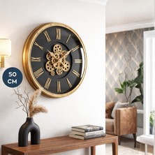 Homing Nuvaro Eskitme 50 cm Büyük Boy Saat 242259