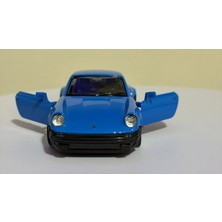 Sunman Metal Oyuncak Araba Çek Bırak Açılır Kapı Orjınal Lisanslı Porsche 911 Turbo 3,3