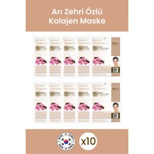 Dermal Pürüzsüzleştirici, Arı Zehri Özlü  Maske X10 Adet