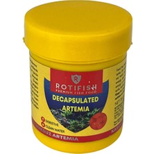 Rotifish Dekapsüle Artemia Yavru Yemi 15 gr. Yüksek Proteinli Akvaryum Balıkları İçin Besin