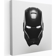 Popcas Minimalist Demir Adam Kanvas Tablosu Marvel Duvar Dekorasyonu