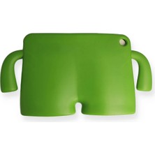 iPad 10.2 (7.nesil) Kılıf Karakter Tablet Silikon - Yeşil Nemere