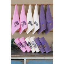 DNZGÜLCAN Mutfak Havlusu Seti 6'lı – %100 Pamuk El Havlusu | Yüz Havlusu – Çeyizlik