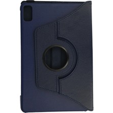  Huawei Matepad 10.4 Kılıf 360 Tablet Deri Kılıf - Lacivert Nemere