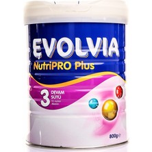 Evolvia Nutripro Plus 3 Toz Devam Sütü 800 gr 12 Aydan İtibaren Sütlü İçerik
