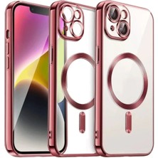  iPhone 15 Kılıf Kross Magneticsafe Kapak - Kırmızı Nemere