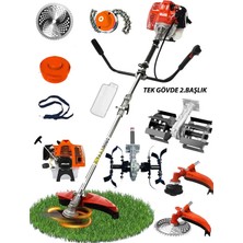 Pro Müller Alman ML-1800 Yan Tip Benzinli Motorlu Ot Çalı Tırpanı Çim Biçme Makinesi