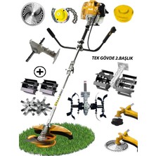 Pro Müller Alman ML-1800  Yan Tip Benzinli Motorlu Ot Çalı Tırpanı Çim Biçme Makinesi