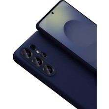  Samsung Galaxy S26 Ultra Nano Içi Kadife Silikon - Lacivert Nemere