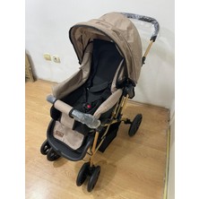 Sarıboğa Çift Taraflı Bebek Arabası