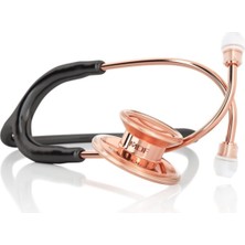 Allians Yüksek Kaliteli Paslanmaz Çelik Stetoskop, Şık Siyah ve Rose Gold Detaylı