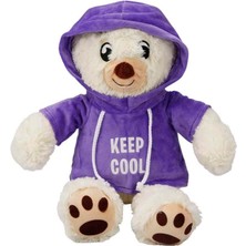 NW NessiWorld Kapşonlu Peluş Ayı 30 Cm.