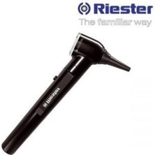 Allians Fiber Optik Otoskop LED 3,7V, Siyah, Yüksek Kalite, Güçlü Görüntüleme