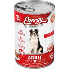 Energy Konserve Sığır Etli Köpek Maması 415GR