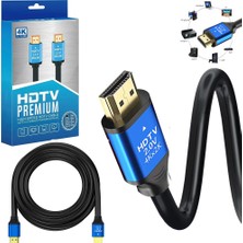OEM HDMI Kablo 2.0V Hdtv 4K 60hz 5mt Poke PK-6853
