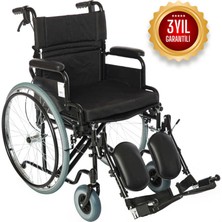 Römer R221B Özellikli Baldır Destekli Manuel Tekerlekli Sandalye 45 Beden