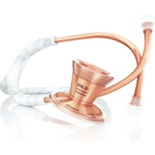 Allians Procardial Titanium Stetoskop, Şık Marble ve Rose Gold Tasarım