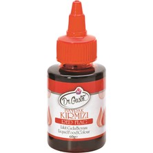Dr. Gusto 60 gr Bayrak Kırmızı Likit Gıda Boyası Renkli Sıvı Gıda Ürünü